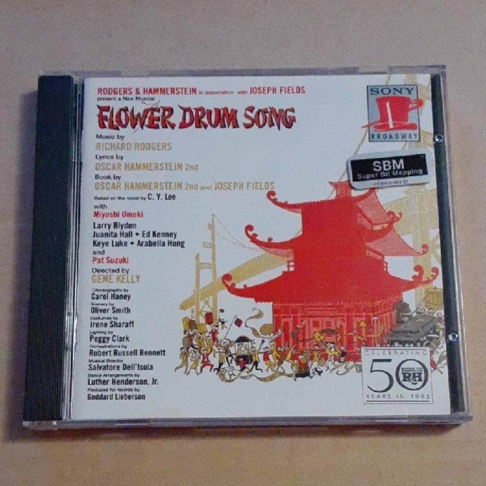 Flower Drum Song Original Broadway Cast CD